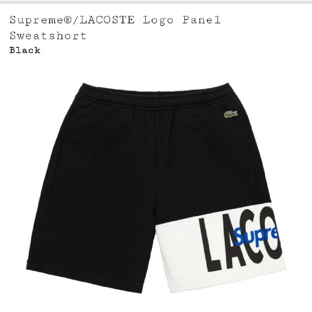 Supreme シュプリーム  LACOSTE Logo Panel パーカーM