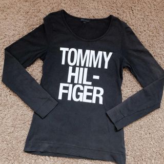 トミーヒルフィガー(TOMMY HILFIGER)のTOMMY HILFIGER ♡ ロングTシャツ ♡ ロゴ(Tシャツ(長袖/七分))