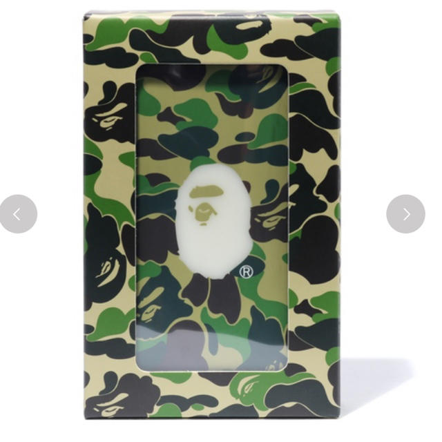 A BATHING APE(アベイシングエイプ)のape bape abc camo power bank green 新品 スマホ/家電/カメラのスマートフォン/携帯電話(バッテリー/充電器)の商品写真