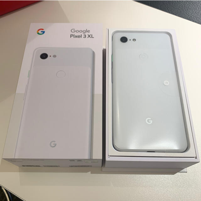 GOOGLE PIXEL3 XL white128GB 1年保証有 simフリー