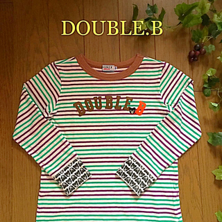 ダブルビー(DOUBLE.B)のMiki House DOUBLE. B トップス 長袖Tシャツ 120(Tシャツ/カットソー)