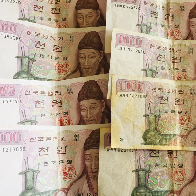 韓国ウォン エンタメ/ホビーの美術品/アンティーク(貨幣)の商品写真