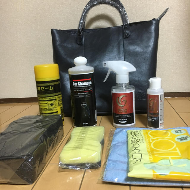 吉田カバン(ヨシダカバン)の髭バッグ 車メンテナンス用品 セット メンズのバッグ(トートバッグ)の商品写真