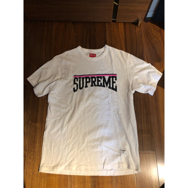 supreme  ロゴ Tシャツ 美品 Lサイズ