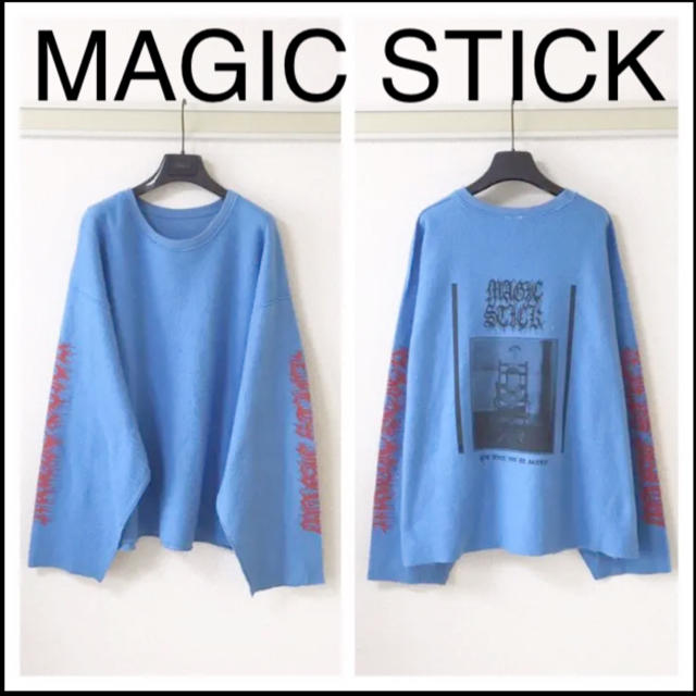 ◆MAGIC STICK マジックスティック◆ スウェット 裏使い プリント F メンズのトップス(スウェット)の商品写真