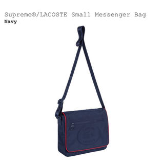シュプリーム(Supreme)のLacoste Small Messenger Bag navy(メッセンジャーバッグ)