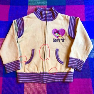 ビッツ(Bit'z)のBIT'Z ジップアップジャンバー 100 女の子(ジャケット/上着)