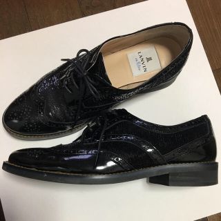 【お値下げ】LANVIN オックスフォードシューズ／ローファー 23cm