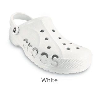 クロックス(crocs)のクロックス バヤ ホワイト crocs baya M8W10 26cm 新品(サンダル)