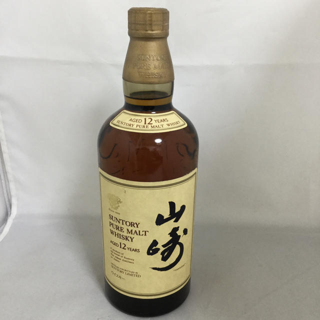 ウイスキー  サントリー  山崎１２年  未開栓  750ml