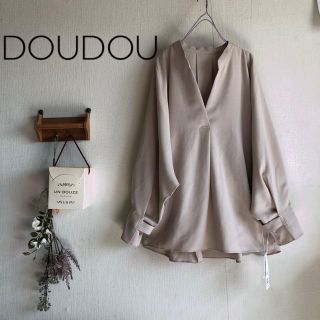 ドゥドゥ(DouDou)の最新作❁﻿DOUDOU バックギャザーブラウス(シャツ/ブラウス(長袖/七分))