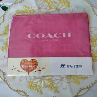 コーチ(COACH)のひろりろ25様専用です。COACH　ノベルティポーチ(ノベルティグッズ)