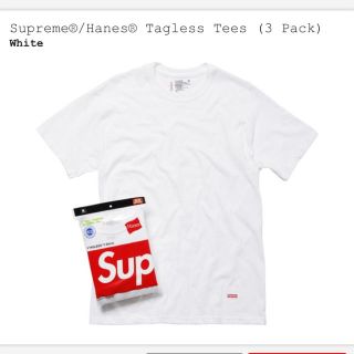 シュプリーム(Supreme)の2枚　Supreme  Hanes / Tシャツ　(Tシャツ/カットソー(半袖/袖なし))