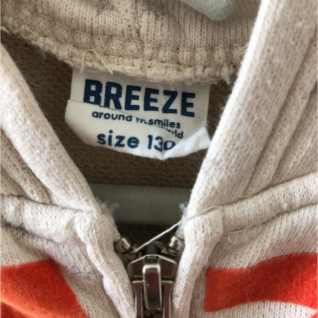 BREEZE(ブリーズ)のBREEZE パーカー 130cm キッズ/ベビー/マタニティのキッズ服男の子用(90cm~)(ジャケット/上着)の商品写真