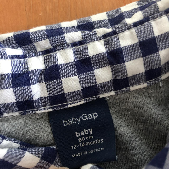 babyGAP(ベビーギャップ)のベビーギャップ ロンパース キッズ/ベビー/マタニティのベビー服(~85cm)(ロンパース)の商品写真