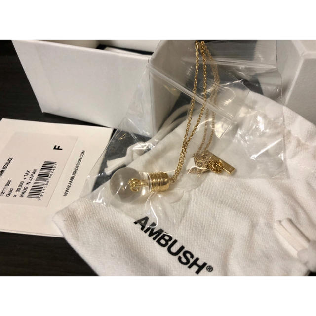 AMBUSH(アンブッシュ)のAmbush 電球デザインネックレス レディースのアクセサリー(ネックレス)の商品写真