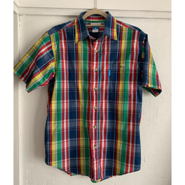 Columbia(コロンビア)のコロンビア Colombia 半袖シャツ チェックシャツ メンズのトップス(シャツ)の商品写真
