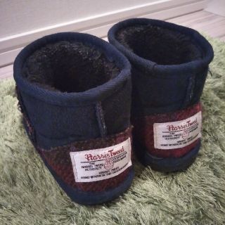 ハリスツイード(Harris Tweed)のHarris Tweed キッズムートンブーツ(ブーツ)