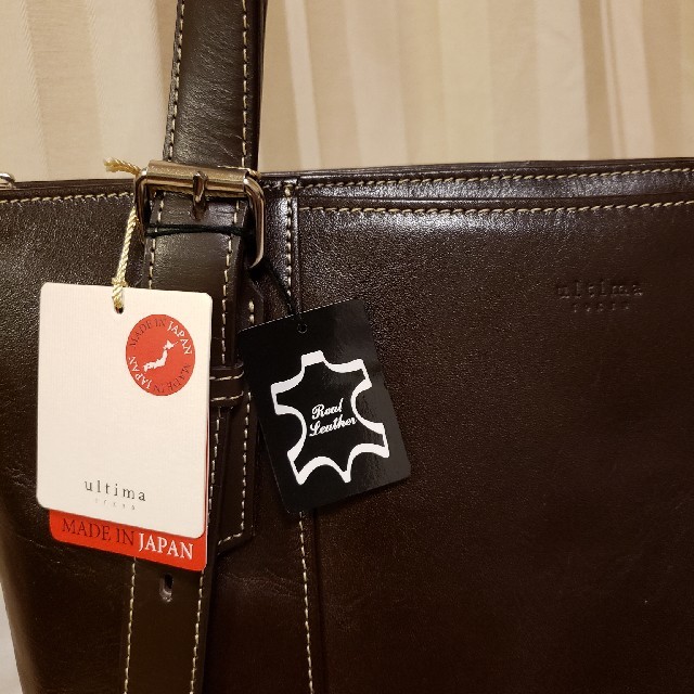 ace.(エース)のultima TOKYO 日本製 本革 トートバッグ 定価54,000円 メンズのバッグ(ビジネスバッグ)の商品写真
