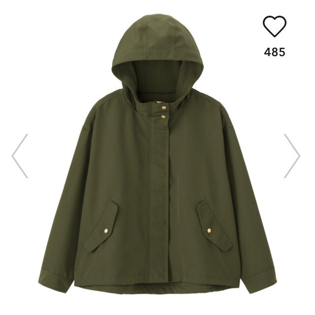 gu 22aw マウンテンパーカ OLIVE レディース XXL