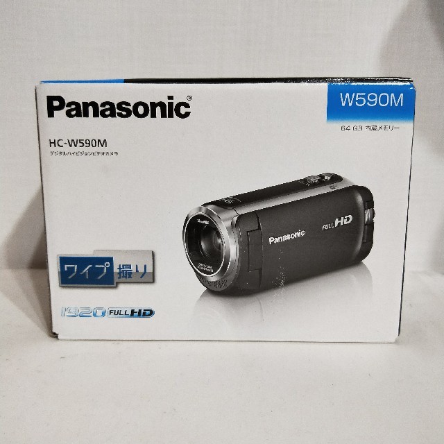 新品 Panasonic HC-W590M ブラウン デジタルハイビジョン