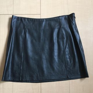 アレキサンダーワン(Alexander Wang)のアレキサンダーワン レザースカート(ミニスカート)