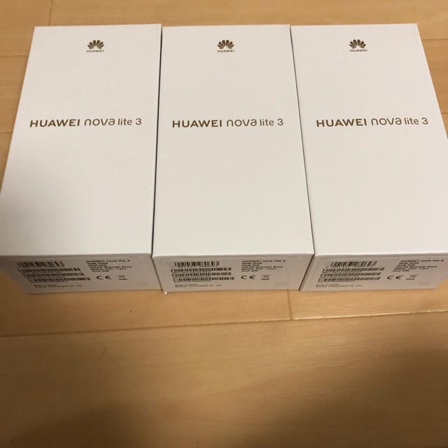 中古 Huawei Nova Lite 3ミッドナイトブラック スマートフォン本体 Ih Ro