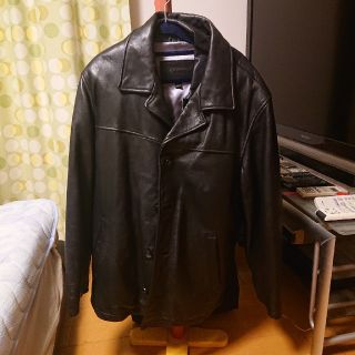 GUESS - GUESS本革コートの通販|ラクマ 正規輸入代理店 エコレザージャケット Guess レザージャケット