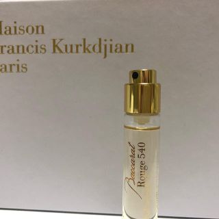 メゾンフランシスクルジャン(Maison Francis Kurkdjian)のメゾンフランシスクルジャン★Baccarat Rouge540★11ml(香水(女性用))