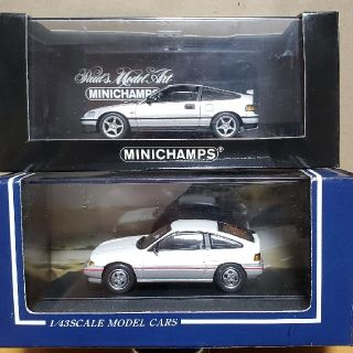 ポコ様専用です。１/43 ミニチャンプス　SAPI ホンダCR-X ミニカー(ミニカー)