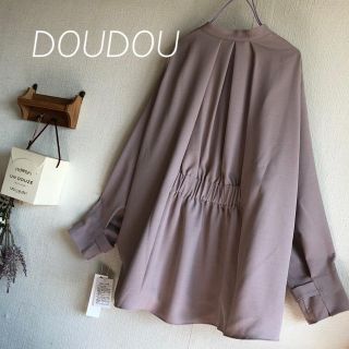 ドゥドゥ(DouDou)の最新作❁﻿DOUDOU バックギャザーブラウス(シャツ/ブラウス(長袖/七分))