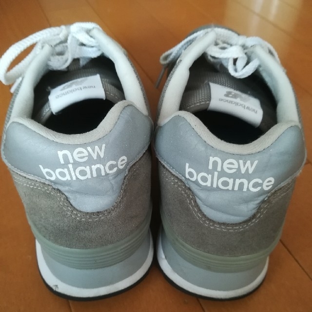 New Balance(ニューバランス)のニューバランス　スニーカー　ML574　グレー　28.5cm 中古 メンズの靴/シューズ(スニーカー)の商品写真