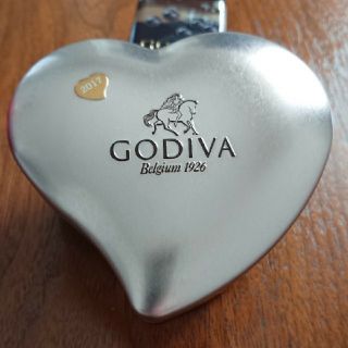 GODIVA ミニハート缶2017(小物入れ)