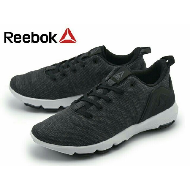 Reebok(リーボック)の最値定価1万!新品!リーボック クラウドライドDMX高級スニーカー 黒白 25 メンズの靴/シューズ(スニーカー)の商品写真