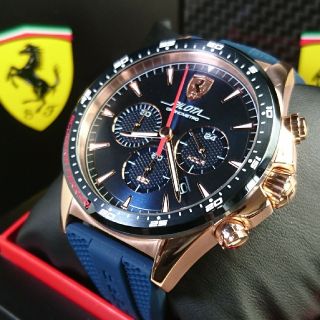 フェラーリ(Ferrari)の新品☆最新New◆国内未販売★スクーデリア フェラーリ〝ピロータ〟高貴モデル∮(腕時計(アナログ))