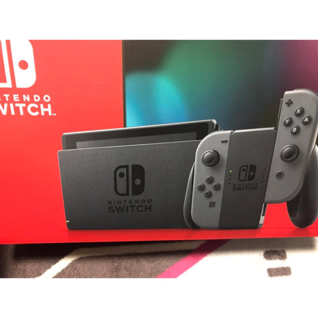 限定価格セール！ Nintendo Switch グレー Joy-Con(L)/(R) Switch Nintendo 新型 - 家庭用ゲーム機本体