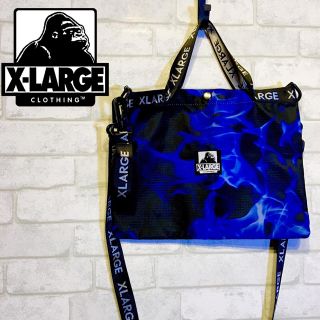 エクストララージ(XLARGE)の【X-LARGE】☆新品未使用☆フレアー サコッシュバッグ (ショルダーバッグ)