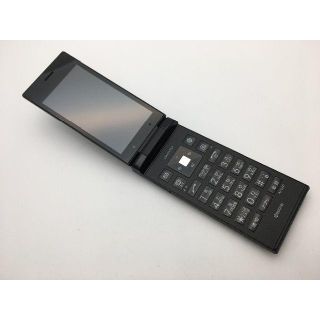 キョウセラ(京セラ)の175【美品】ソフトバンク DIGNOケータイ 501KC ガラホ ブラック(携帯電話本体)