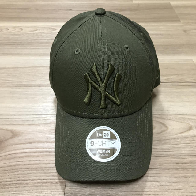 【新品】New Era 9Forty NYカーキ キャップ