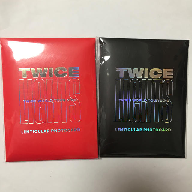 TWICE LIGHTS レンチキュラー フォトカード