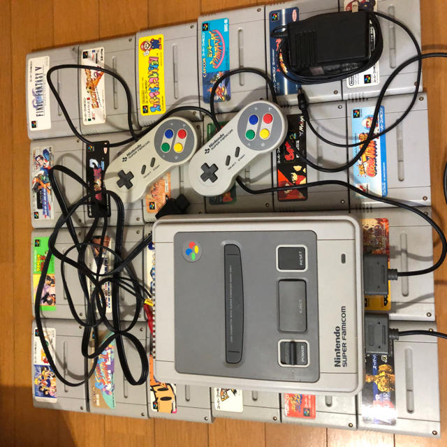 スーパーファミコン本体&人気ソフト24本セット