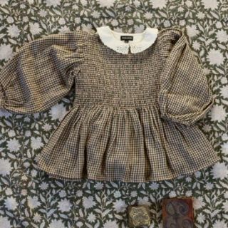 キャラメルベビー&チャイルド(Caramel baby&child )の10Y*bonjour diary BONJOUR ballon blouse(ブラウス)