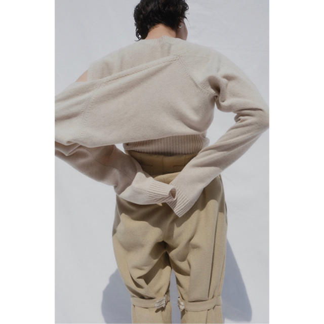 fumika uchida SEPARATE-BACK SWEATER - トップス fumika uchida SEPARATE-BACK SWEATER - トップス