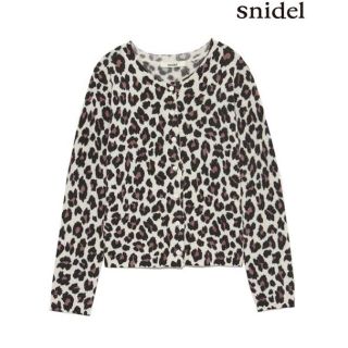 スナイデル(SNIDEL)のsnidel バリエーションプリントカーディガン(カーディガン)