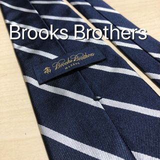 ブルックスブラザース(Brooks Brothers)のメメスケ様Brooks Brothers ネイビー レジメンタル  ネクタイ(ネクタイ)