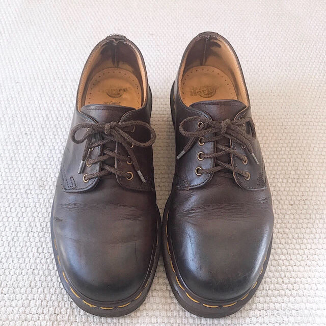 Dr.Martens - ドクターマーチン 4ホール ダークブラウン イングランド