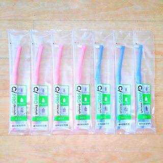 【歯科医院専売】☆ポイント集中歯ブラシ７本セット☆(歯ブラシ/デンタルフロス)