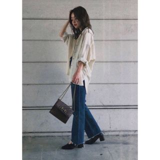 マウジー(moussy)のmoussy DRAPE LOOSE シャツ(シャツ/ブラウス(長袖/七分))