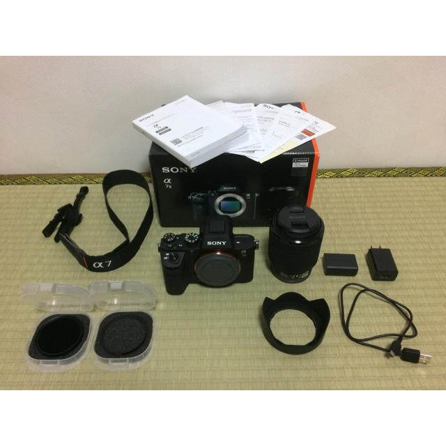 超人気の SONY - 【ショット数1911枚】SONY α7Ⅱ レンズキット【2種類