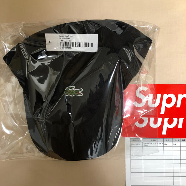 送料込 Supreme Pique 6-Panel ブラック